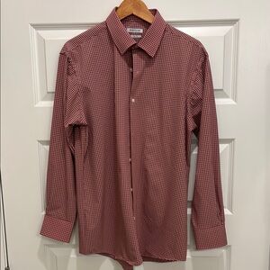 Haggar Performance Slim Fit Dress Shirt 16-16.5 32/33